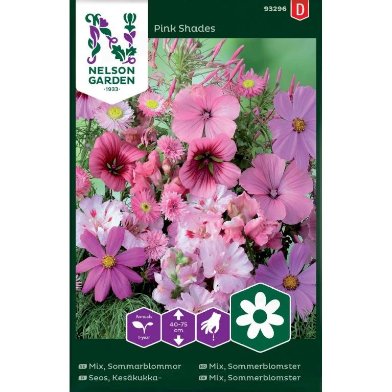 Sommerblomster Rosa Mix Pink Shades Sommerblomster Rosa Mix Pink Shades -Plantetorvet Butik p33858 37212 pink shades 7355